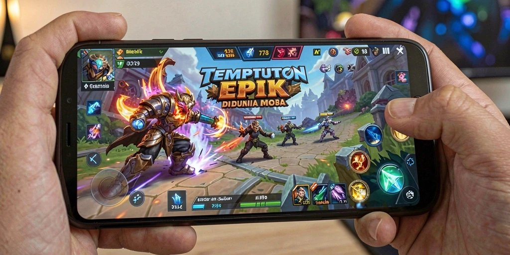 Gameplay seru dengan karakter unik dan pertarungan strategis.