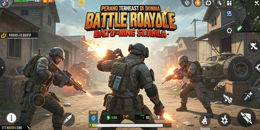 Gameplay intens dari 99RP dengan pertempuran seru.