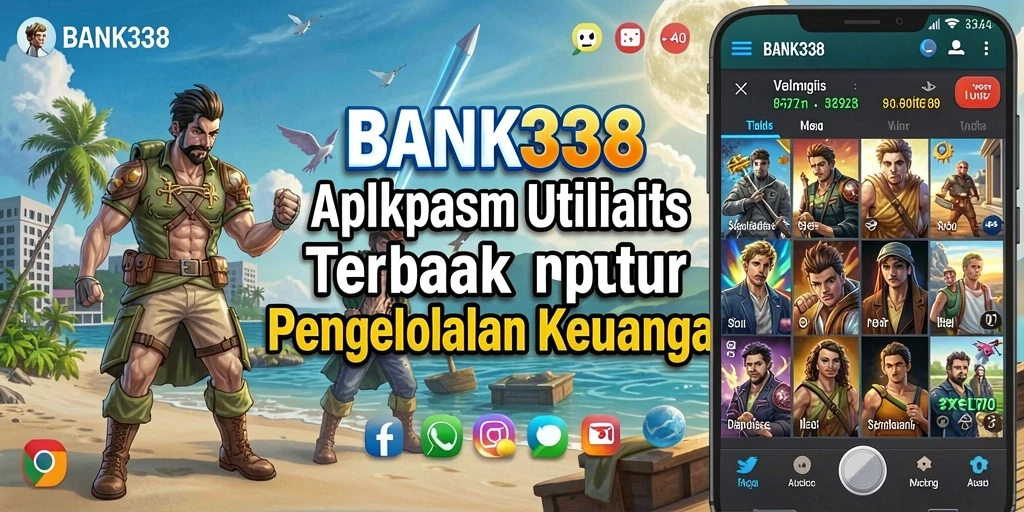 Tampilan fitur utama BANK338 untuk pengelolaan keuangan pengguna.