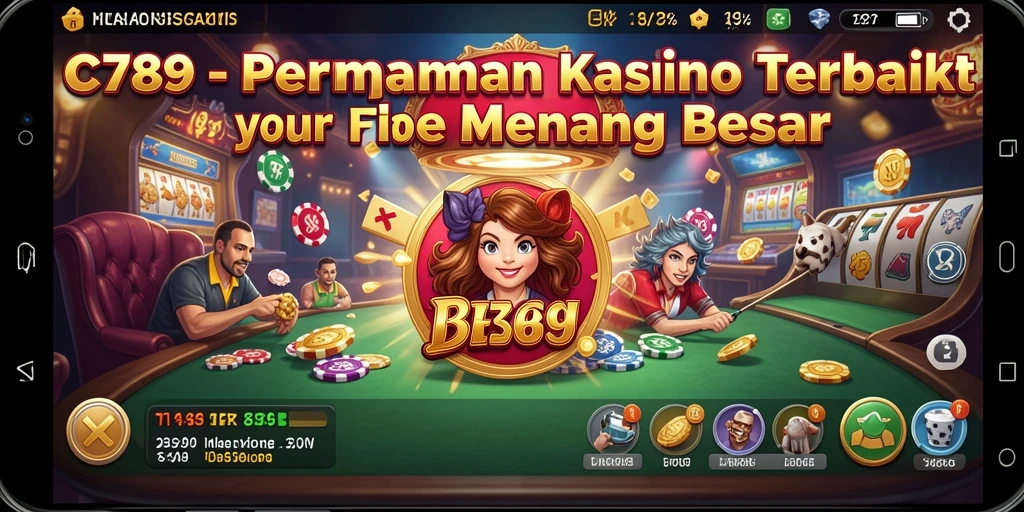 Tampilan menarik dari gameplay Kasino C789 yang mengasyikkan.