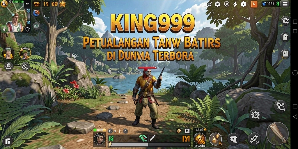 Screenshot KING999 menampilkan petualangan seru di dunia terbuka.