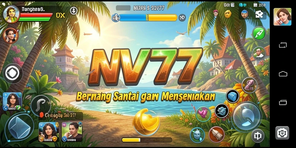Screenshot gameplay NV77 yang menampilkan keseruan bermain Casual.