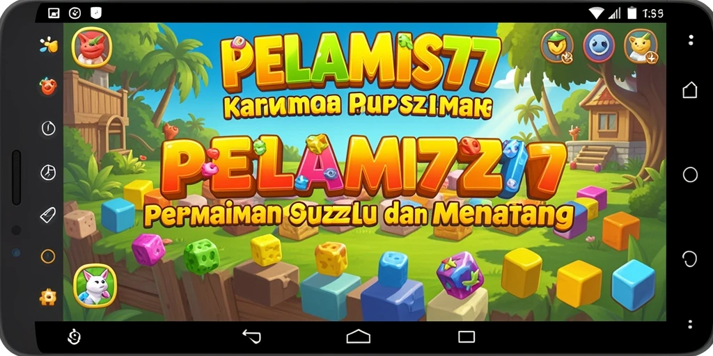 Tampilan gameplay PELAMIS77 yang menantang dan menarik.